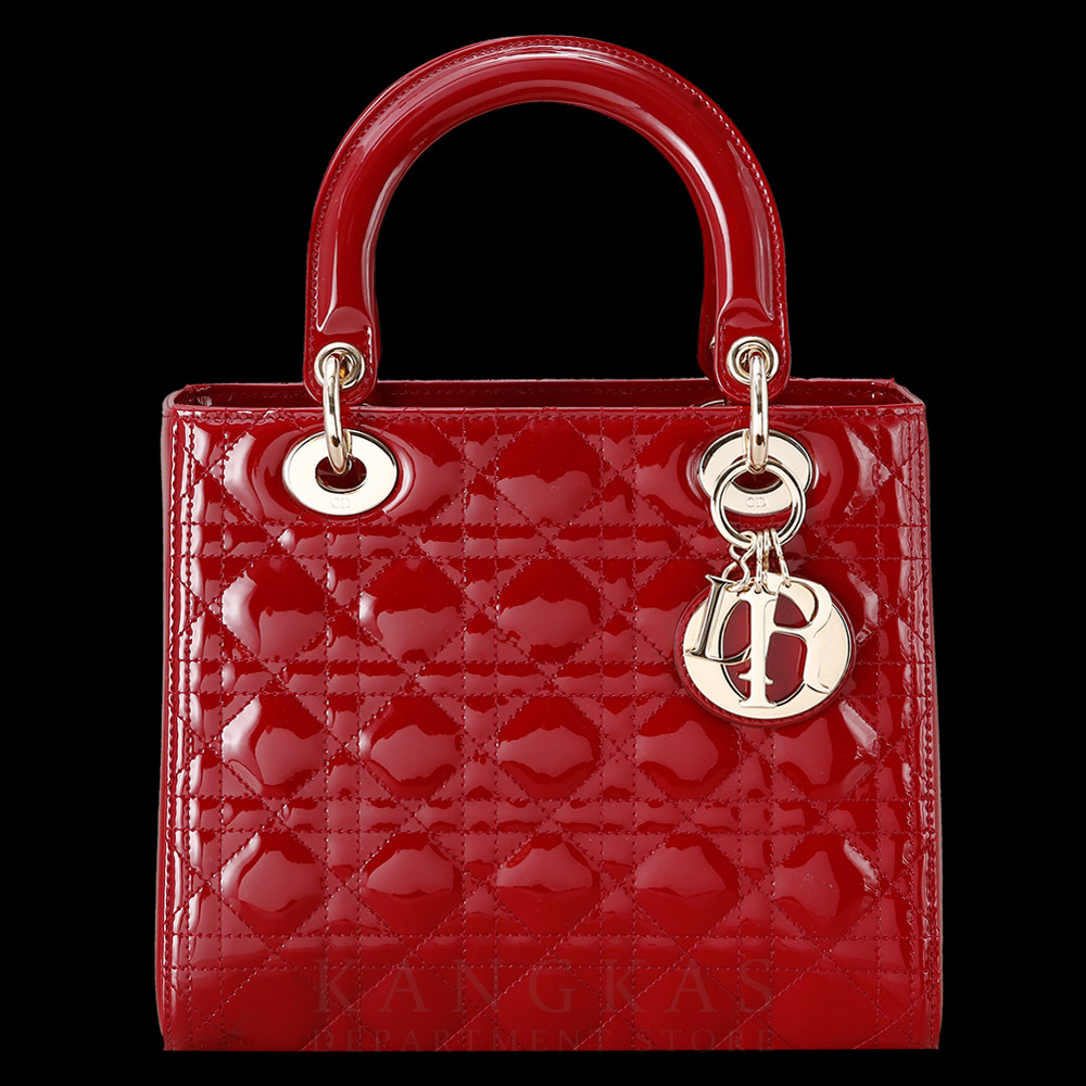 CHRISTIAN DIOR(USED)크리스찬디올 레이디디올 페이던트 미듐